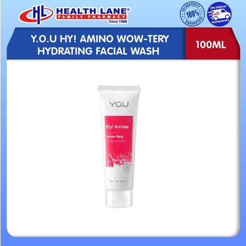 Y.O.U HY! AMINO WOW-TERY PELEMBAP FACIAL SABUN 100ML